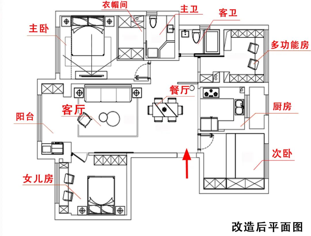 户型图,老房改造,旧房翻新公司,最家计划,旧房翻新费用,房子翻新找哪家好,老旧房翻新多少钱