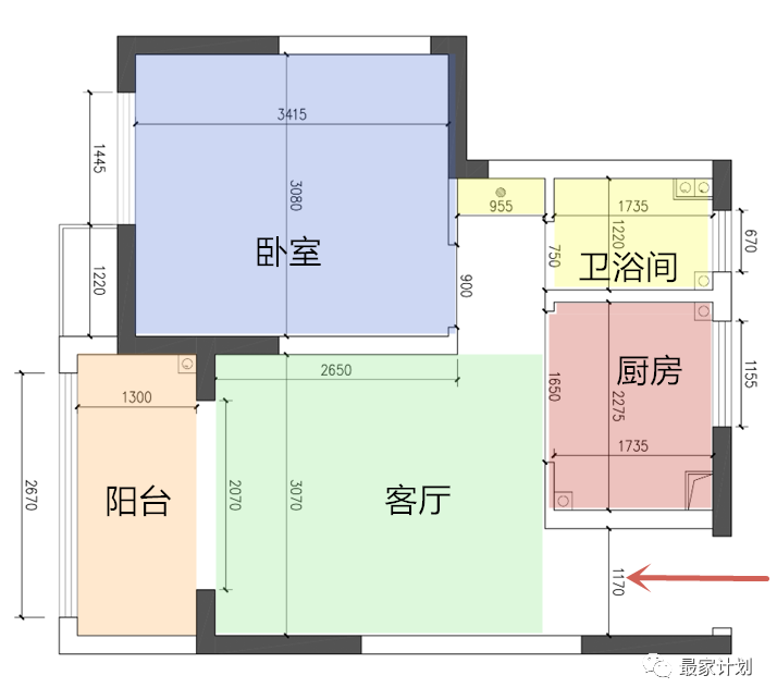 户型图,老房改造,旧房翻新公司,最家计划,旧房翻新费用,房子翻新找哪家好,老旧房翻新多少钱