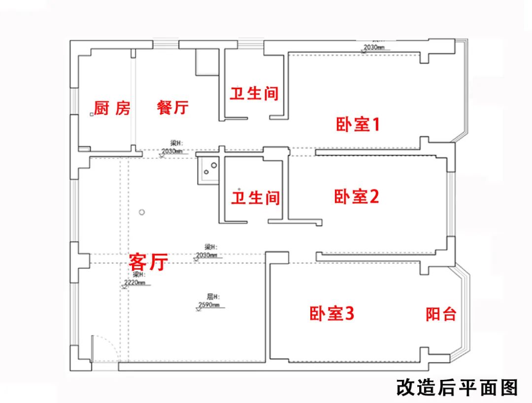 户型图,老房改造,旧房翻新公司,最家计划,旧房翻新费用,房子翻新找哪家好,老旧房翻新多少钱