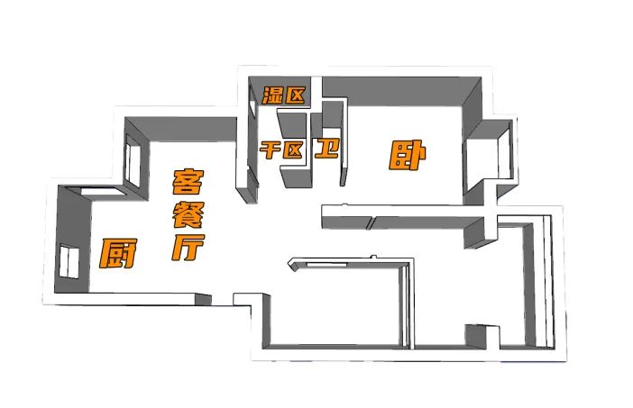 户型图,老房改造,旧房翻新公司,最家计划,旧房翻新费用,房子翻新找哪家好,老旧房翻新多少钱