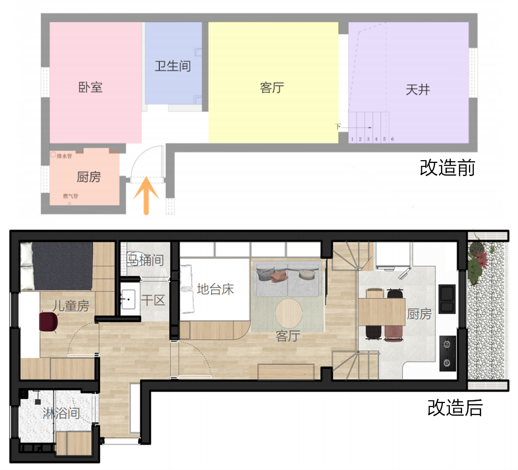 户型图,老房改造,旧房翻新公司,最家计划,旧房翻新费用,房子翻新找哪家好,老旧房翻新多少钱