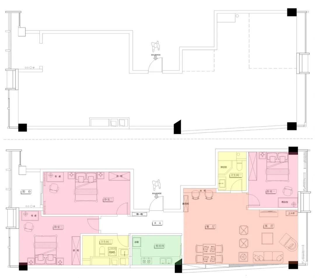 户型图,老房改造,旧房翻新公司,最家计划,旧房翻新费用,房子翻新找哪家好,老旧房翻新多少钱