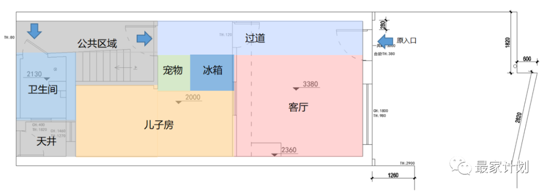 户型图,老房改造,旧房翻新公司,最家计划,旧房翻新费用,房子翻新找哪家好,老旧房翻新多少钱